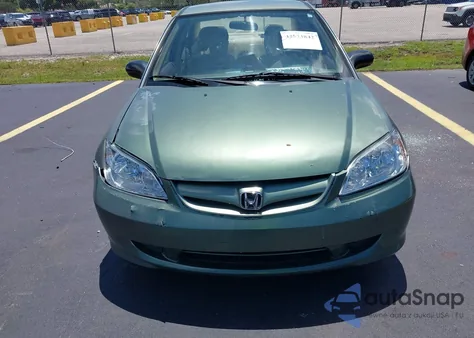 2004 Honda Civic Vp из США, поврежденный, VIN 1HGES16334L005996